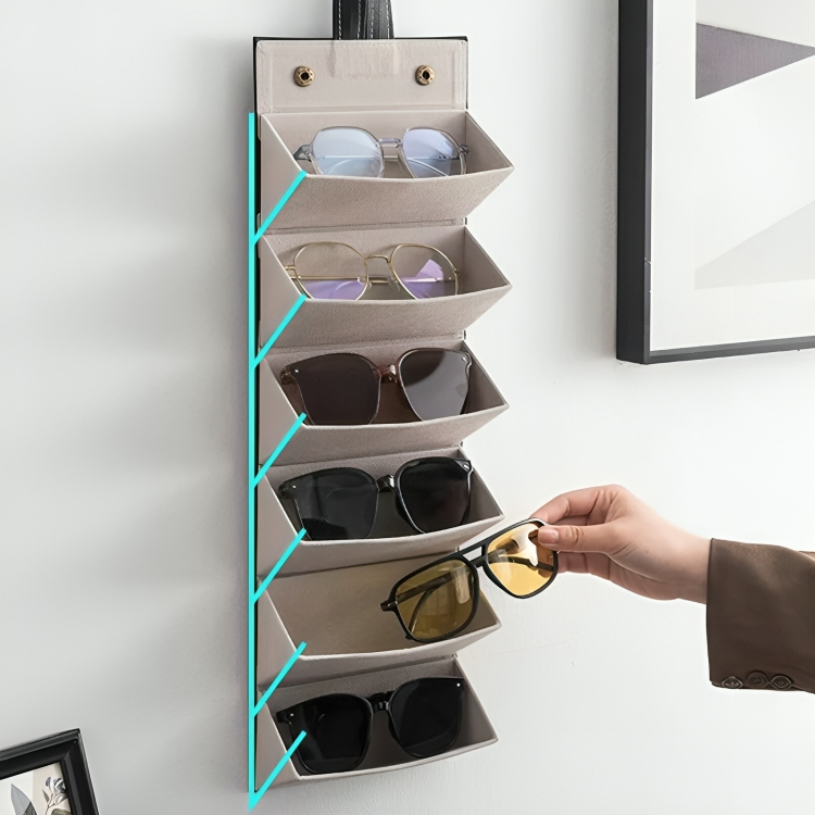 50% DE REMISE TEMPORAIRE | SunniesVault™ | Organisateur de lunettes portable