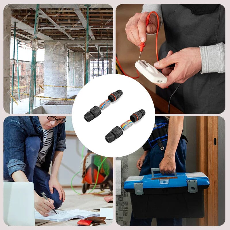 1+1 OFFERT · AUJOURD'HUI · AquaShield™ · Câblage électrique extérieur étanche
