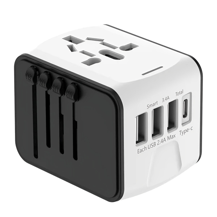 50 % DE RABAIS TEMPORAIRE | GlobalCharge™ | Adaptateur de voyage multifonctionnel Convertisseur
