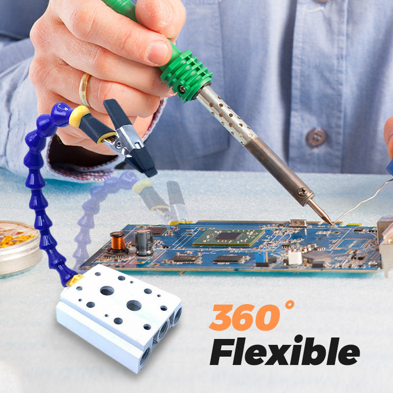 50% DE REMISE TEMPORAIRE | SolderArm™ | Des soudures sans effort avec des mains supplémentaires !