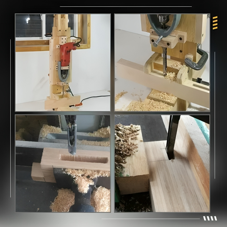 50% DE REMISE TEMPORAIRE | ChiselPro™ | Forets à bois pour trous carrés