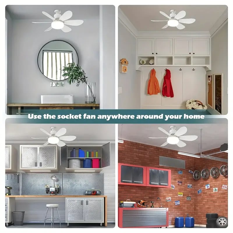 50 % DE REMISE TEMPORAIRE | PowerFan™ - Ventilateur-lampe