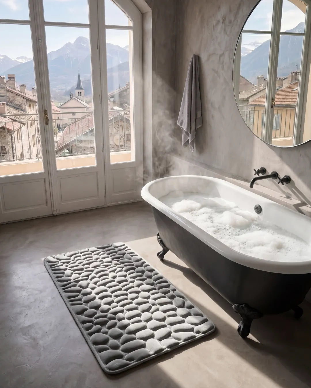 -50 % · OFFRE LIMITÉE · ZenDry™ · Tapis de bain