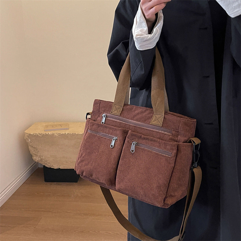 50% DE REMISE TEMPORAIRE | CordyBag™ | Grand sac en corduroy
