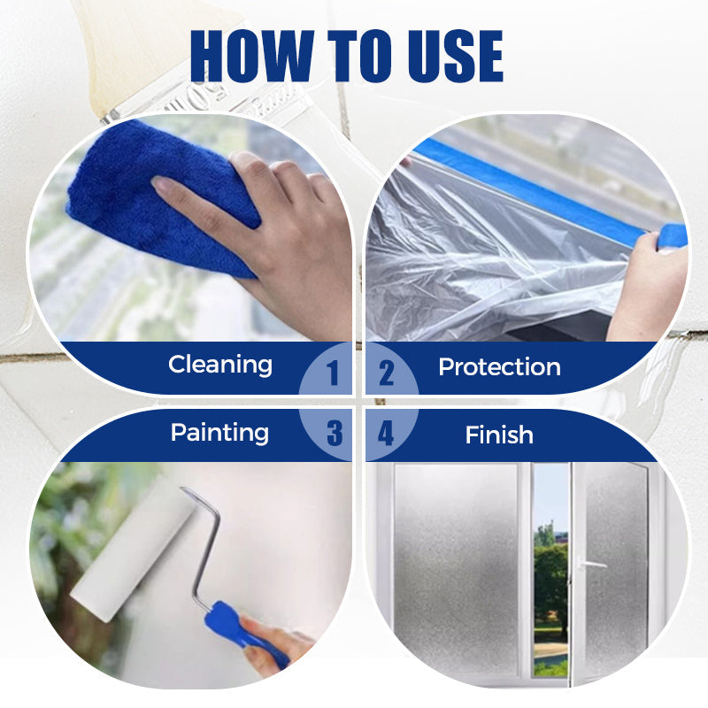 50% DE REMISE TEMPORAIRE | BlurCoat™ | Peinture à effet givré pour verre à séchage rapide