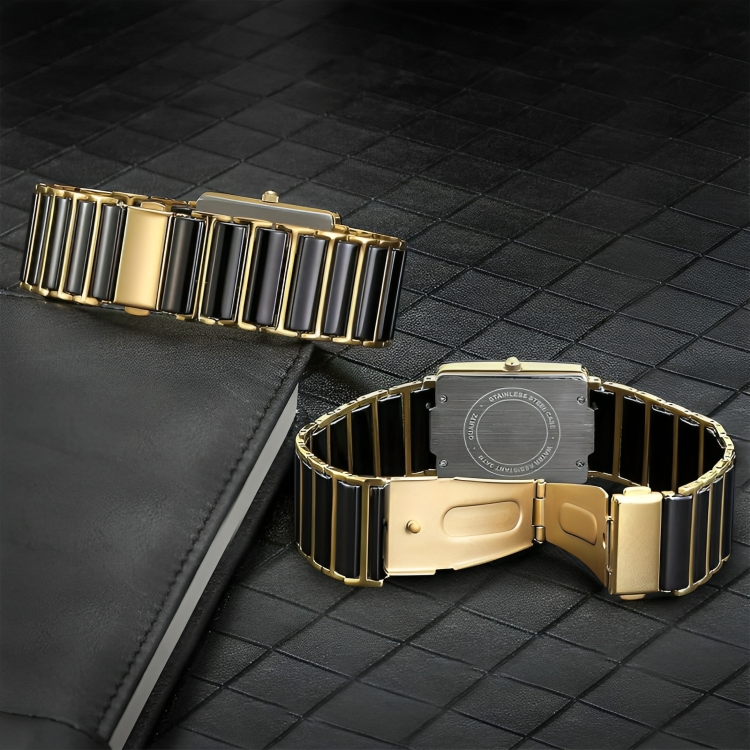 50 % DE REMISE TEMPORAIRE | ChronoLux™ | Montre de luxe carrée