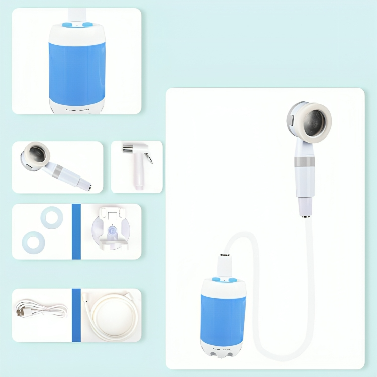 50% DE REMISE TEMPORAIRE | SplashPack™ | Douche de camping portable avec pompe