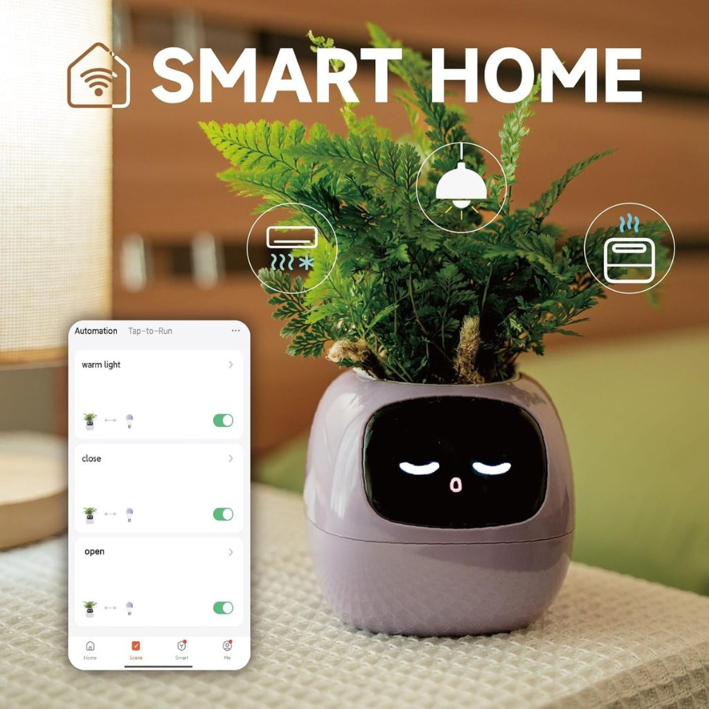 50 % DE RÉDUCTION TEMPORAIRE | BloomBot™ | Pot de plante intelligent