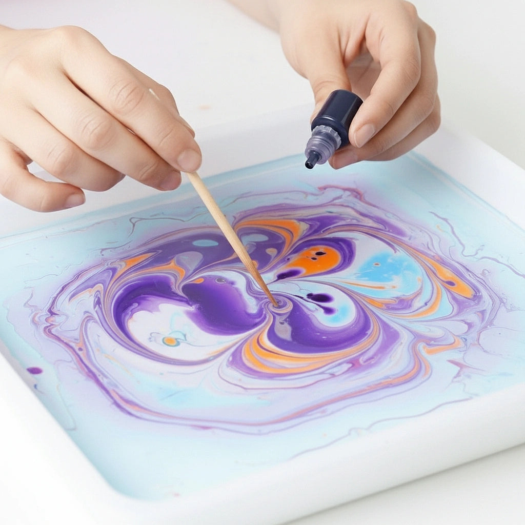 -50 % · OFFRE LIMITÉE · ColoraFlow™ · Kit de marbrure