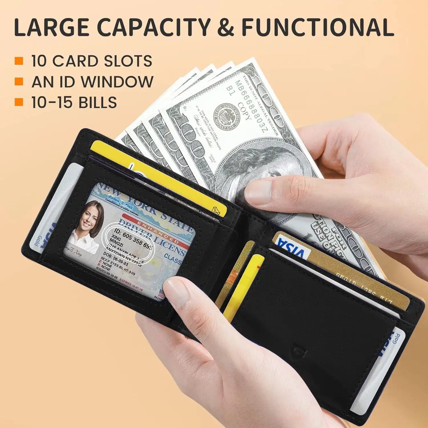 50% DE RABAIS TEMPORAIRE | CardShield™ | Portefeuille mince bloquant les RFID