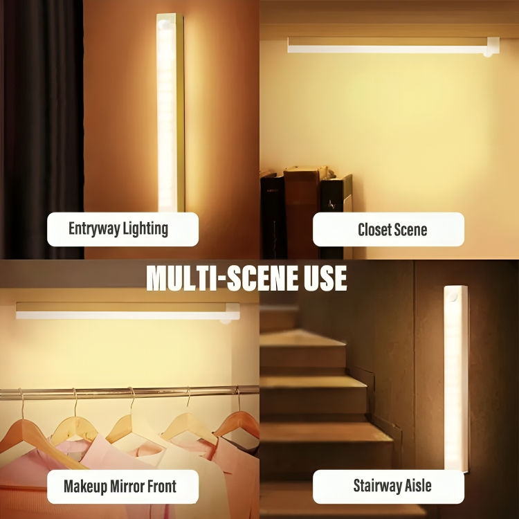 1 + 1 GRATUIT AUJOURD'HUI | MotionGlow™ | Lampe de nuit LED sans fil avec détecteur de mouvement
