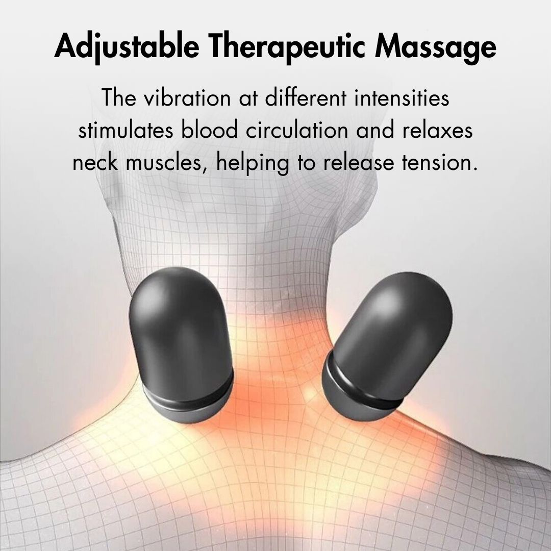 50% DE REMISE TEMPORAIRE | CerviSoothe™ | Appareil de massage électrique 3-en-1