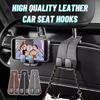 1 + 1 GRATUIT AUJOURD'HUI | TidyHook™ | Crochets de siège auto en cuir