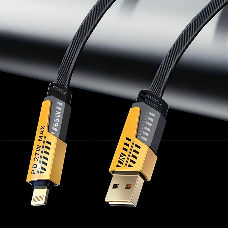 1 + 1 GRATUIT AUJOURD'HUI | FusionCord™ | Câble de charge rapide 4-en-1 65W