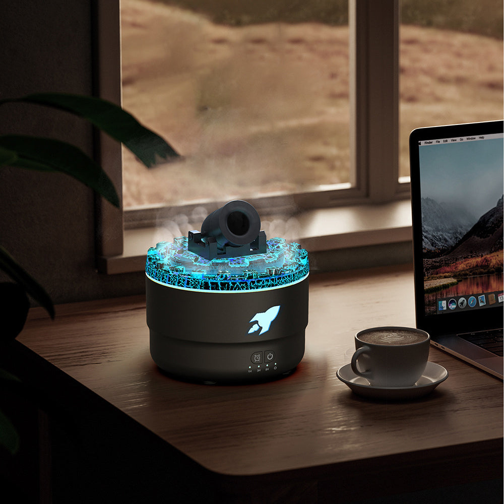 50 % DE REMISE TEMPORAIRE | AromaBlast™ | Canon Lava Humidificateur d'Arome Diffuseur