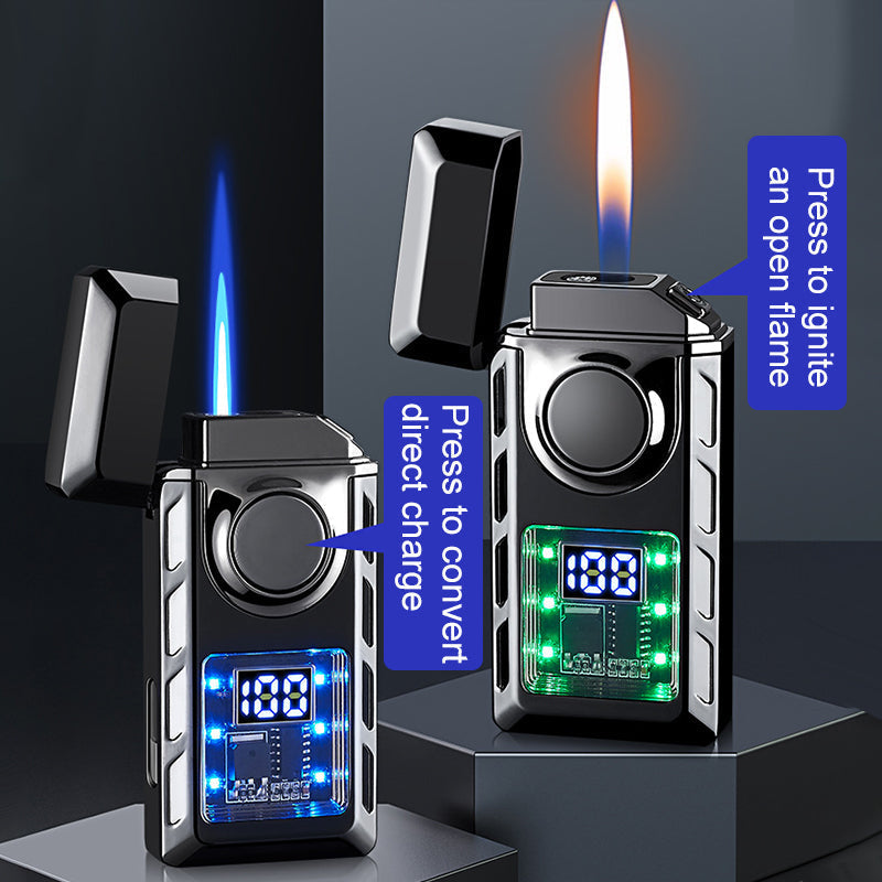 50 % DE REMISE TEMPORAIRE | FlameFusion™ | Briquet à double flamme LED