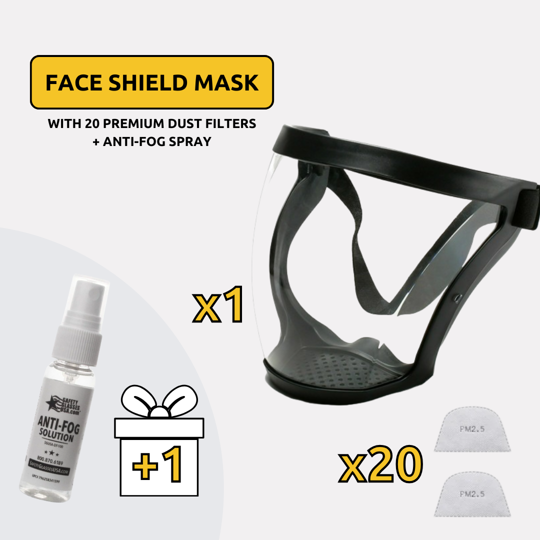 VisionArmor™ | Masque facial anti-buée