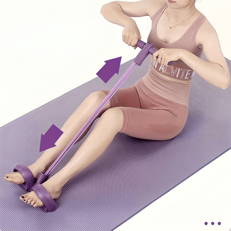 50% RABATT TEMPORÄR | FlexiBand™ | Fitness Pedalzug-Widerstandsband - MODLIA