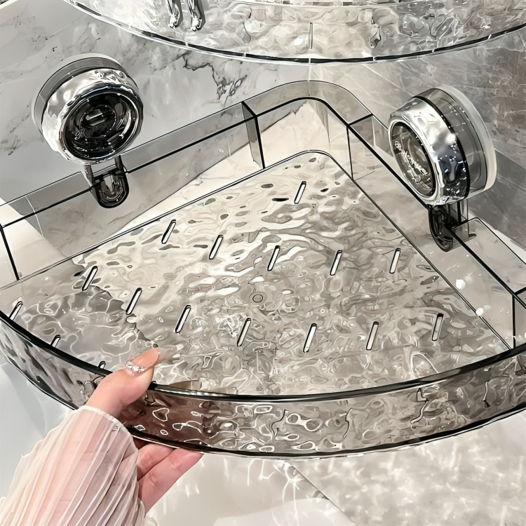 50 % DE RABAIS TEMPORAIRE | LuxeShelf™ | Organisateur de douche à ventouse luxueux