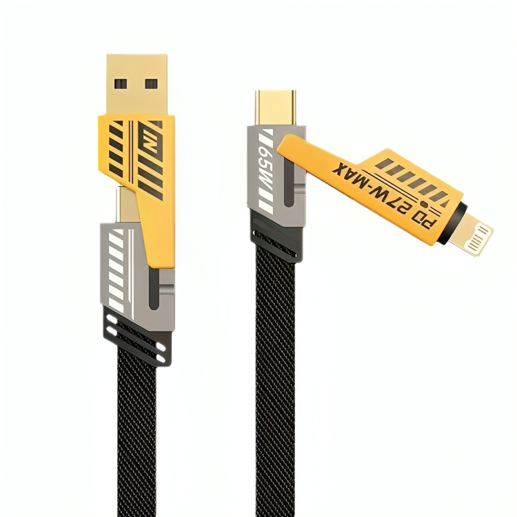 1 + 1 GRATUIT AUJOURD'HUI | FusionCord™ | Câble de charge rapide 4-en-1 65W