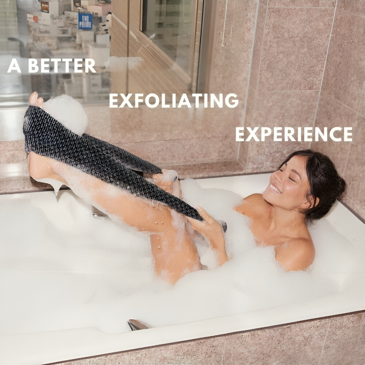 1 + 1 GRATUIT AUJOURD'HUI | ScrubGlow™ | Serviette de douche exfoliante antibactérienne