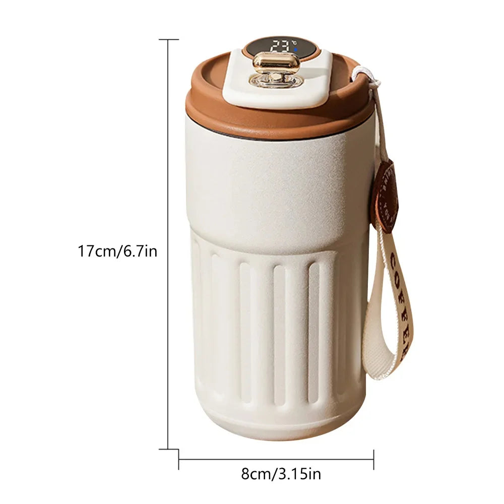 50 % DE REMISE TEMPORAIRE | SmartSip™ | Bouteille Thermos LED