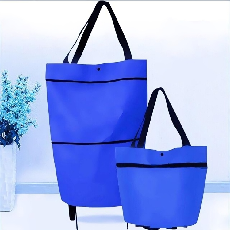 50 % DE REMISE TEMPORAIRE | TrolleyTote™ | Sac de courses pliable avec roues