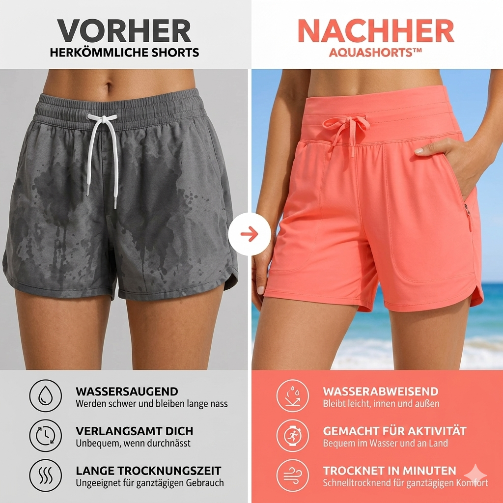 AquaShorts Quick Swimwear