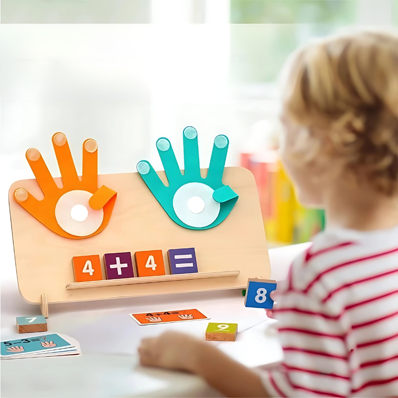 50 % DE RABAIS TEMPORAIRE | MathPals™ | Plateau de comptage Montessori