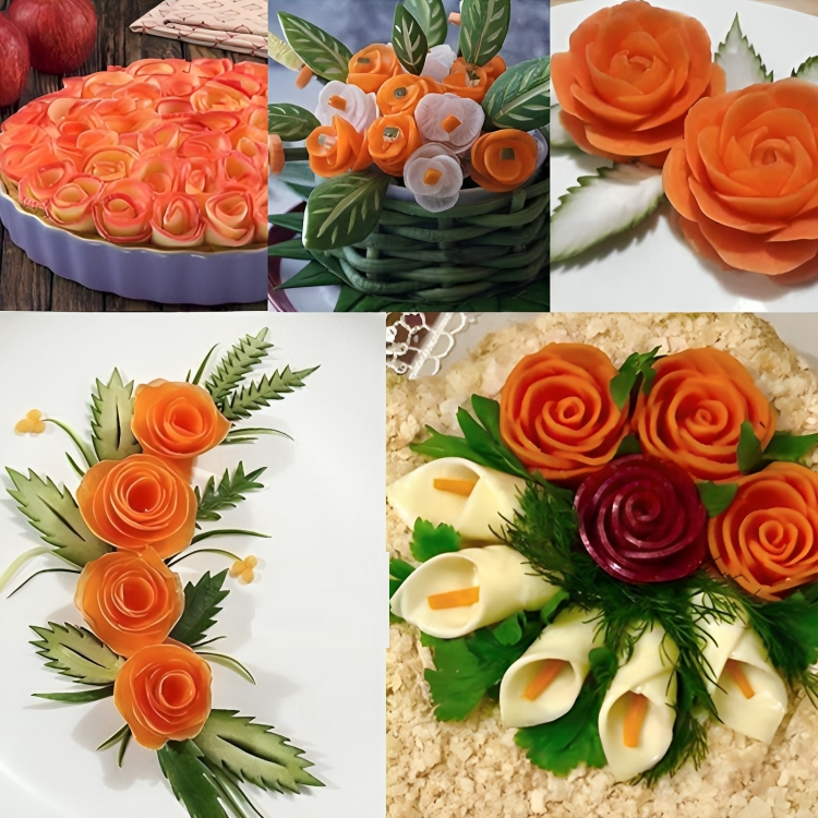 1 + 1 GRATUIT AUJOURD'HUI | FloraPeel™ | Taille-légumes en spirale de type floral