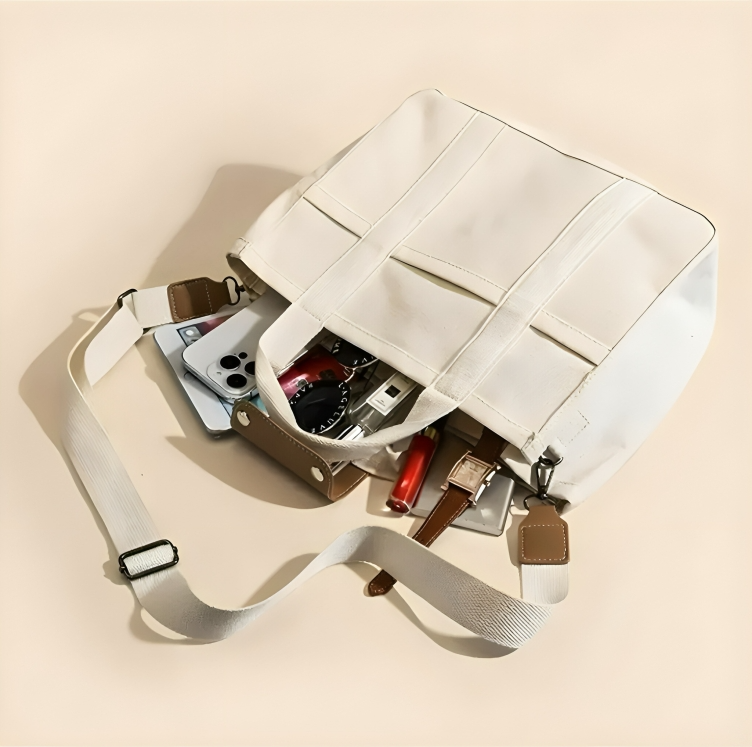 50 % DE REMISE TEMPORAIRE | UrbanTote™ | Sac à dos en toile multi-poches
