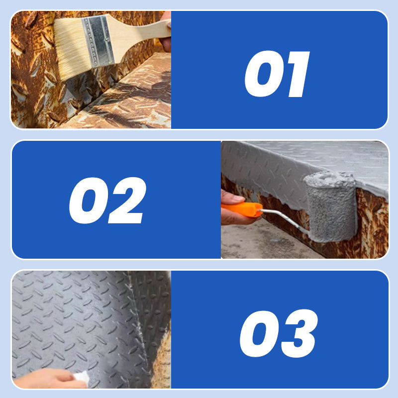 50% DE REMISE TEMPORAIRE | RustRenew™ | Peinture de transformation antirouille résistante aux intempéries pour métal