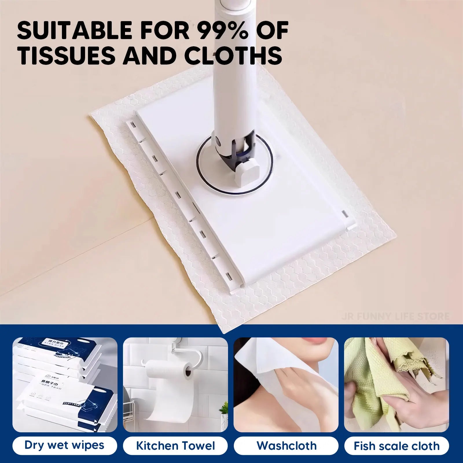 50 % DE REMISE TEMPORAIRE | TidyMop™ | Mop de nettoyage mains libres