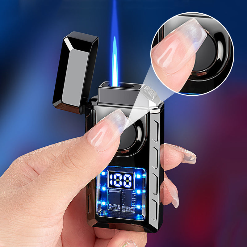 50 % DE REMISE TEMPORAIRE | FlameFusion™ | Briquet à double flamme LED