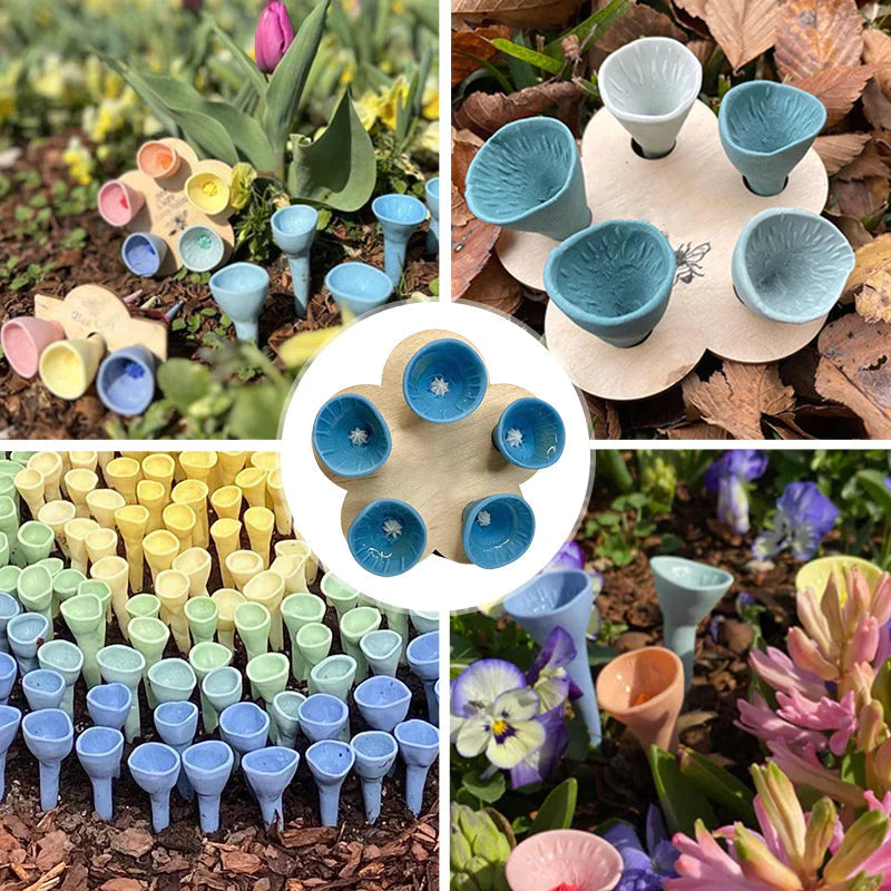 -50 % · OFFRE LIMITÉE · BeeQuench™ · Lot de 5 coupelles d'abreuvement pour abeilles