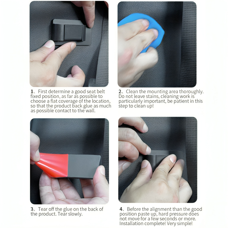 2 + 2 GRATUIT AUJOURD'HUI | TidyBuckle™ | Un moyen intelligent de maintenir les ceintures de sécurité en place !