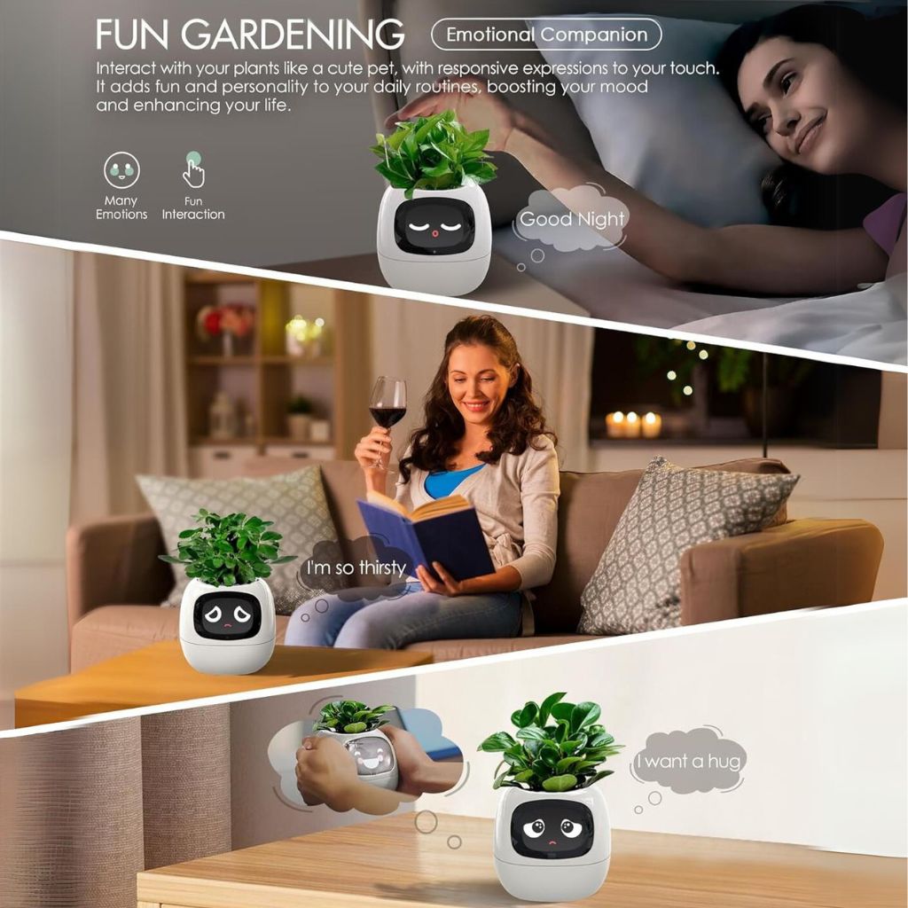 50 % DE RÉDUCTION TEMPORAIRE | BloomBot™ | Pot de plante intelligent