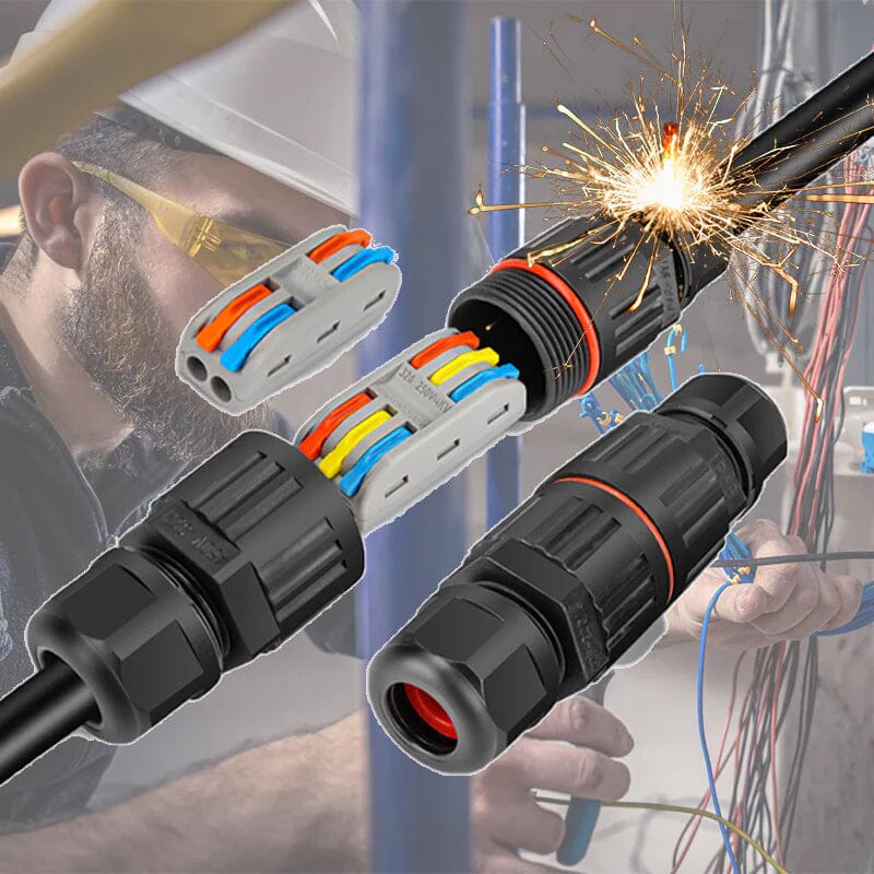 1+1 OFFERT · AUJOURD'HUI · AquaShield™ · Câblage électrique extérieur étanche