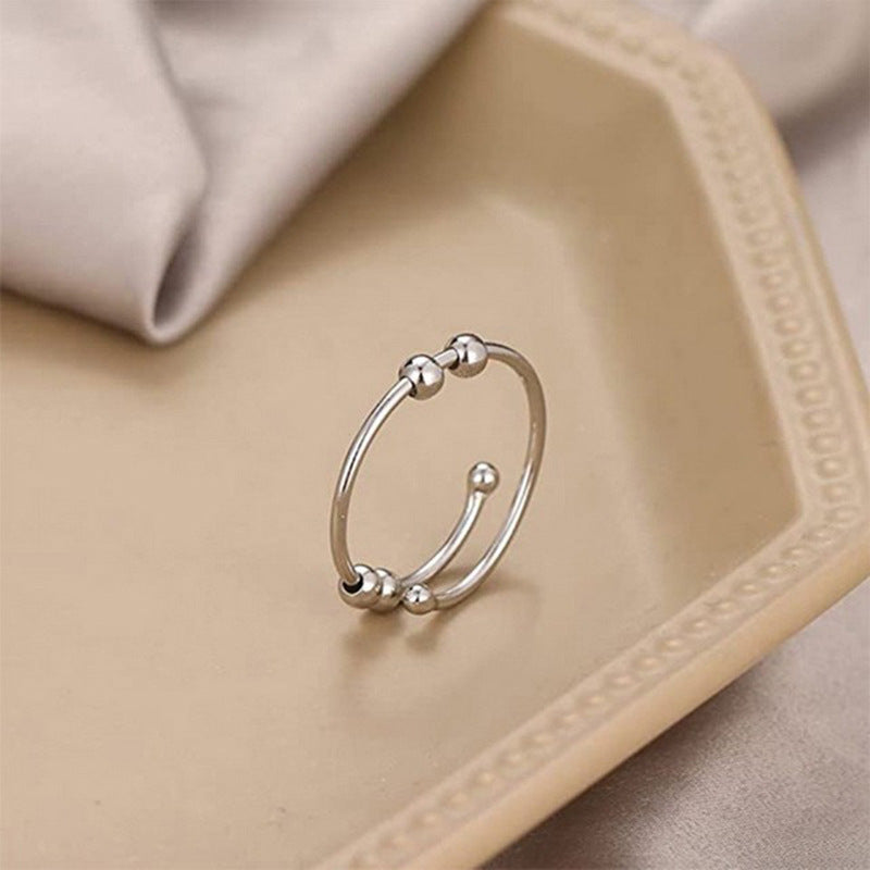 1+1 OFFERT · AUJOURD'HUI · CalmComfort™ · Bague anti-stress réglable
