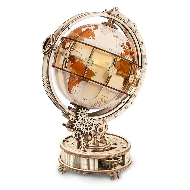 50 % DE RABAIS TEMPORAIRE | IllumiGlobe™ | Lampe en puzzle globe 3D illuminé