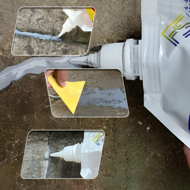 1 + 1 GRATUIT AUJOURD'HUI | CrackSeal™ | Masse de réparation pour fissures en béton imperméable