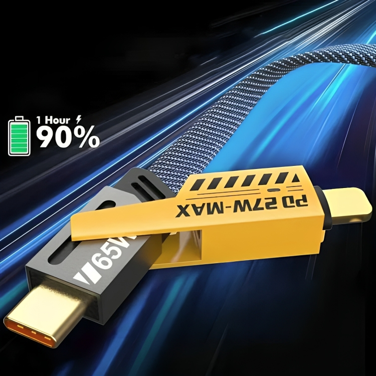 1 + 1 GRATUIT AUJOURD'HUI | FusionCord™ | Câble de charge rapide 4-en-1 65W