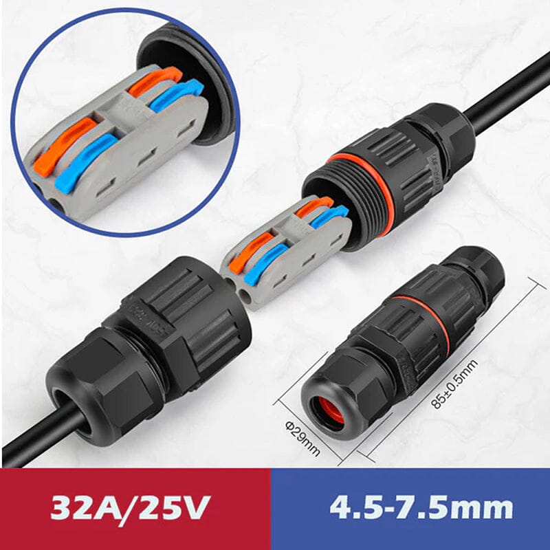 1+1 OFFERT · AUJOURD'HUI · AquaShield™ · Câblage électrique extérieur étanche