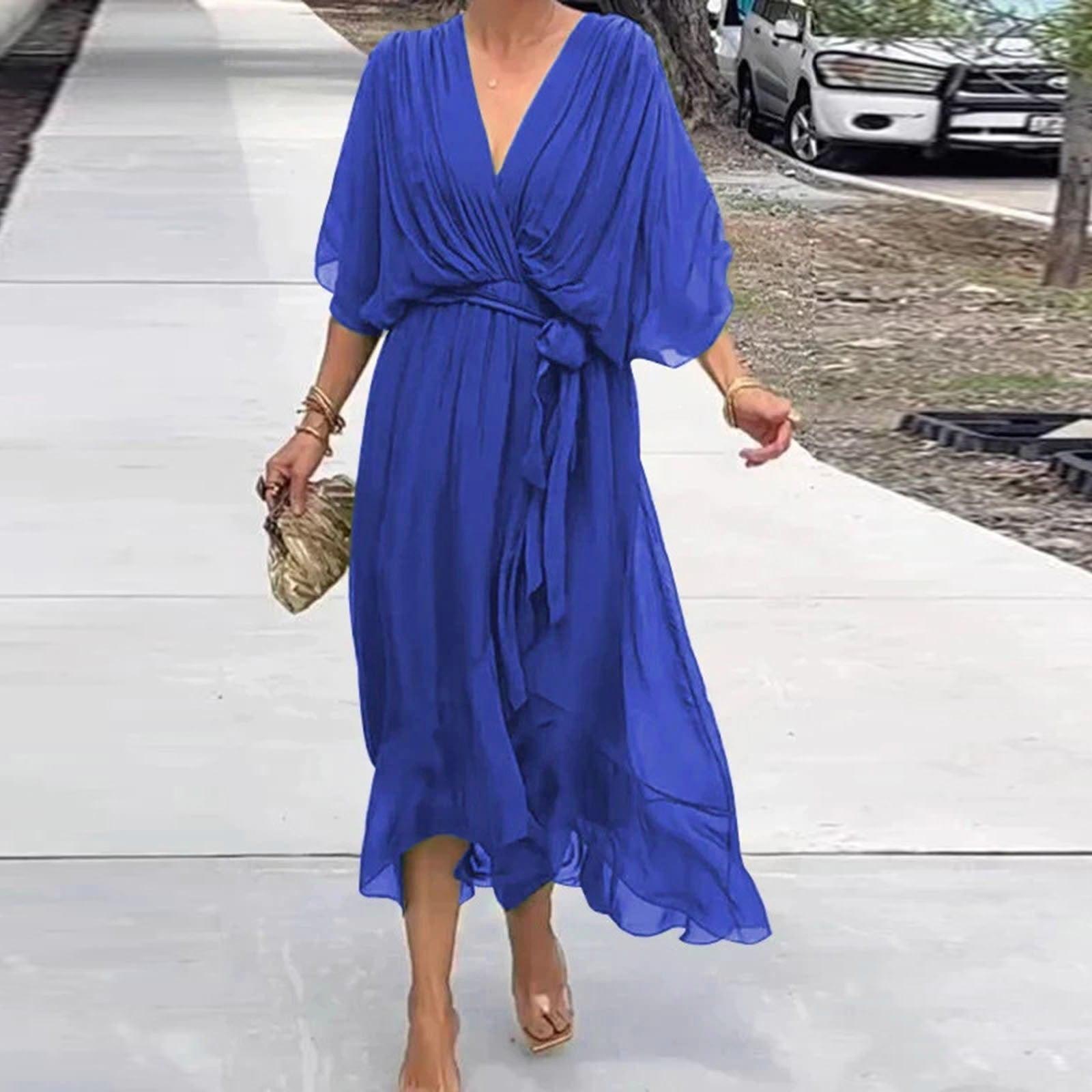 50% RABATT TEMPORÄR | Callista™ | Stilvolles Chiffon-Kleid - MODLIA