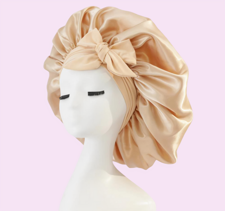 1 + 1 GRATUIT AUJOURD'HUI | FrizzShield™ | Bonnet de nuit en satin de luxe