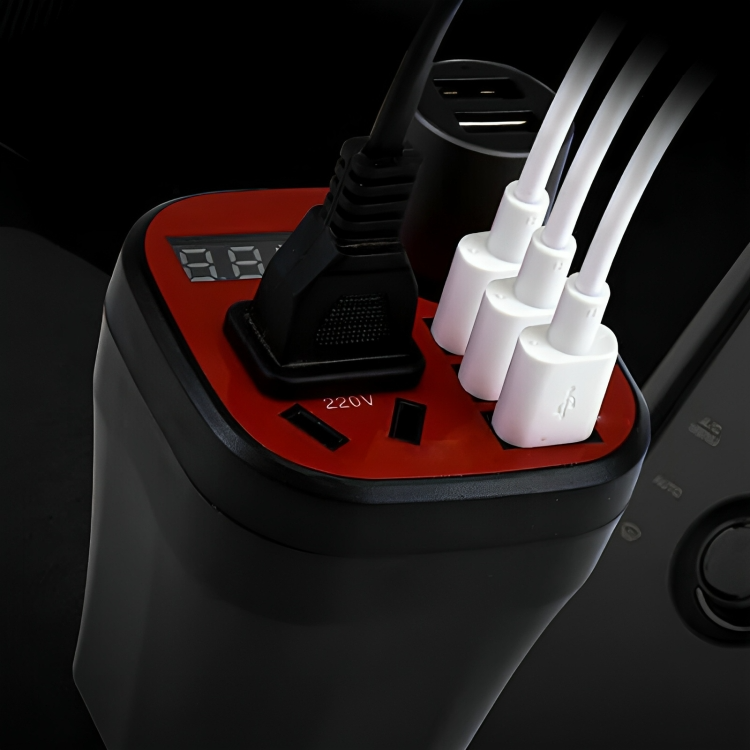 50 % DE RABAIS TEMPORAIRE | PowerHub™ | Adaptateur de prise pour voiture portable
