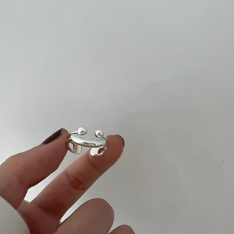 -50 % · OFFRE LIMITÉE · PositiviRing™ · Bague réglable Smiley