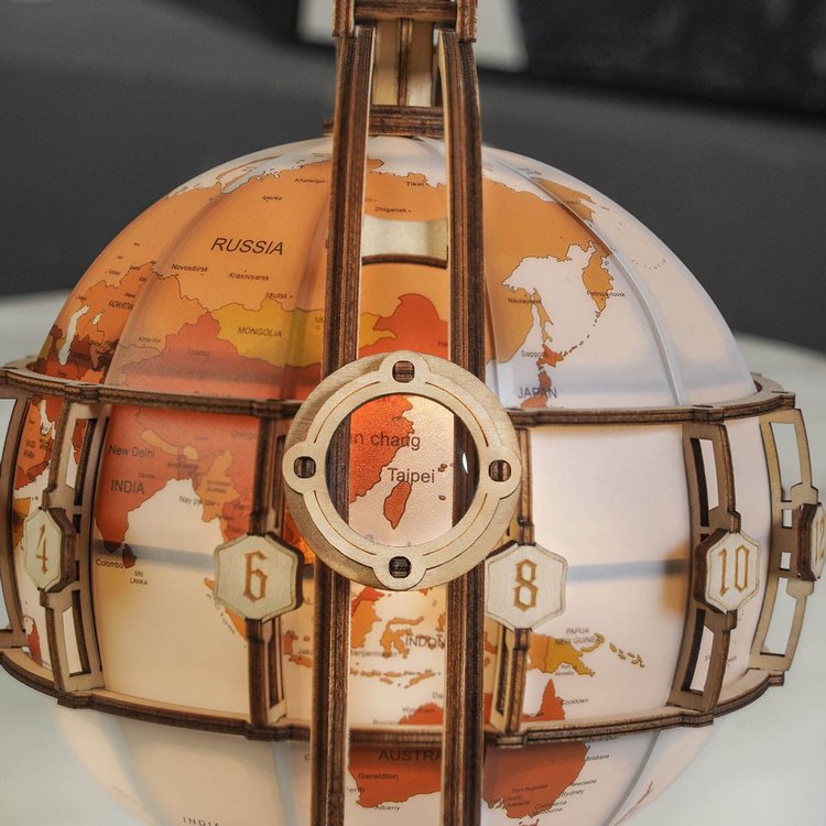 50 % DE RABAIS TEMPORAIRE | IllumiGlobe™ | Lampe en puzzle globe 3D illuminé