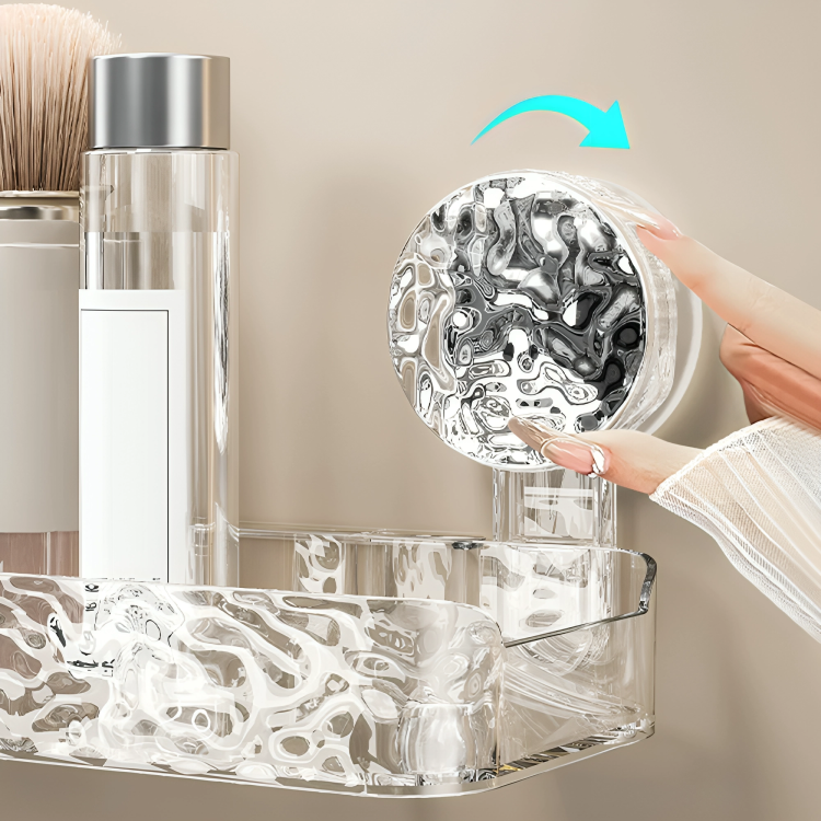 50 % DE RABAIS TEMPORAIRE | LuxeShelf™ | Organisateur de douche à ventouse luxueux