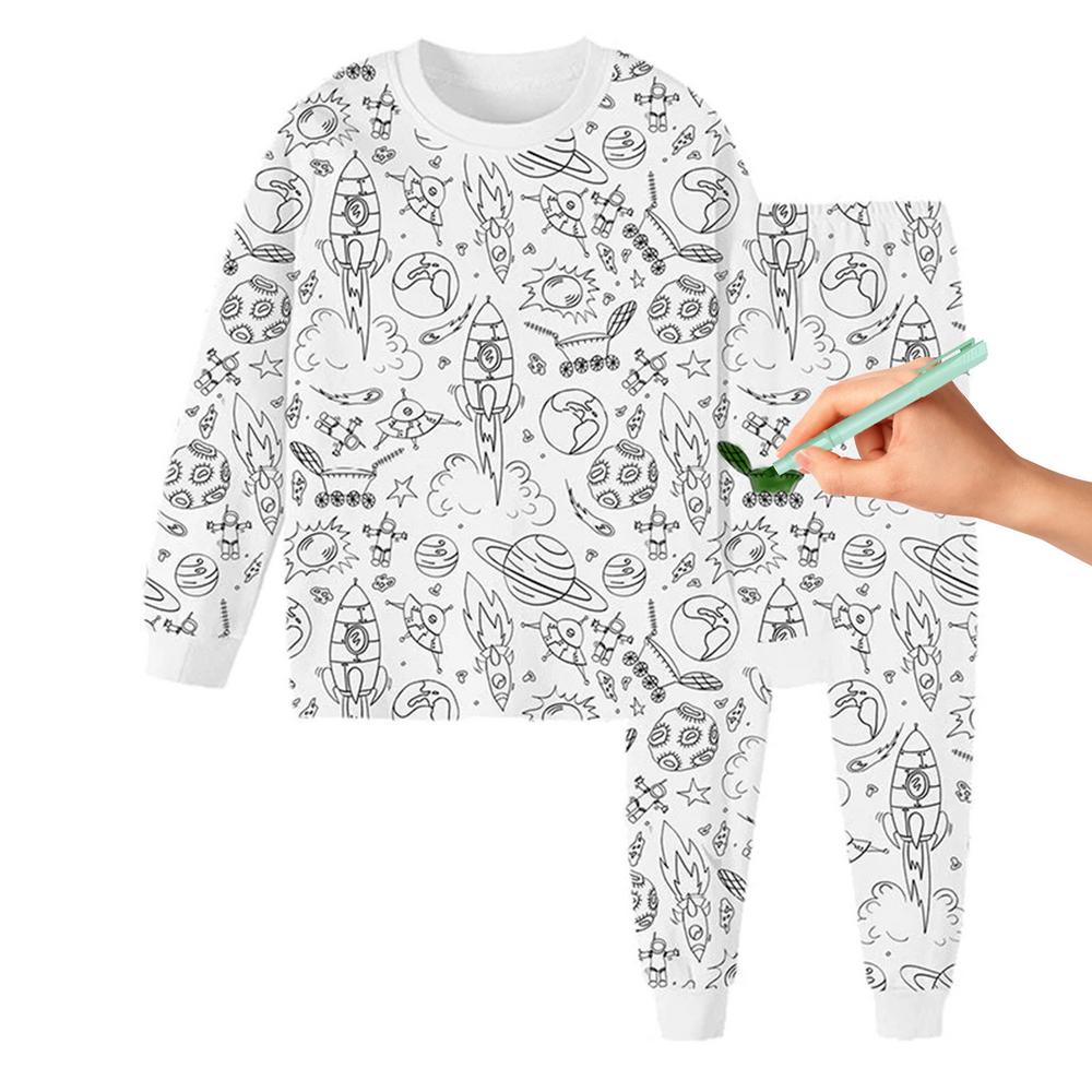50% DE REMISE TEMPORAIRE | PaintJammies™ | Pyjama de coloriage pour enfants